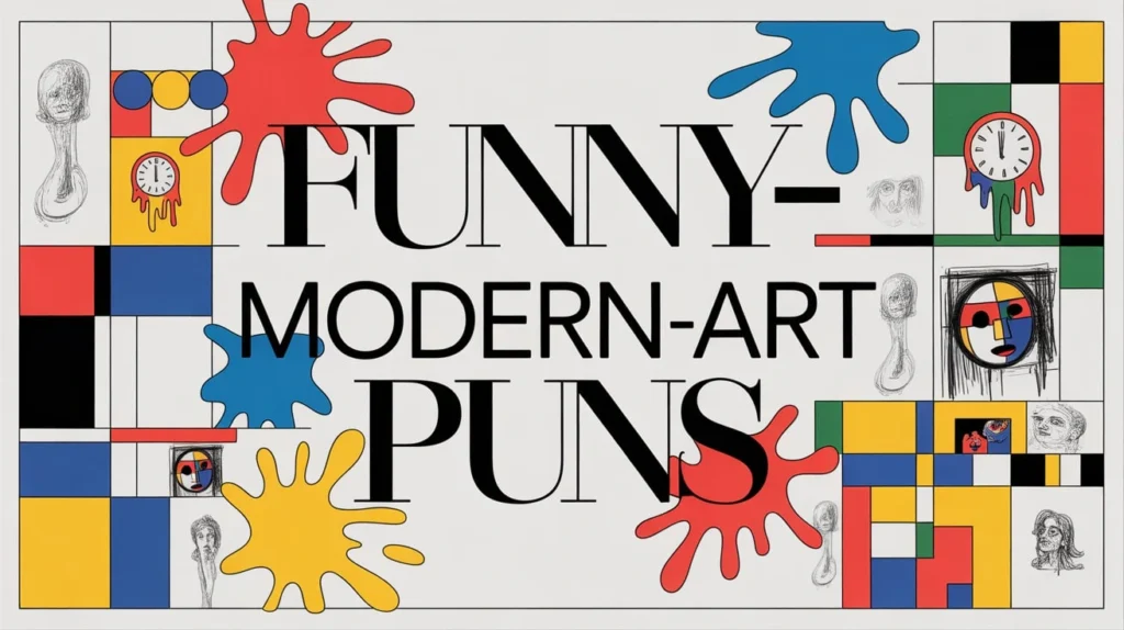 Funny Modern Art Puns