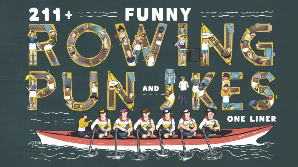 211+ Funny Rowing Puns Jokes One Liner