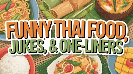 Funny Thai Food Puns Jokes One Liner