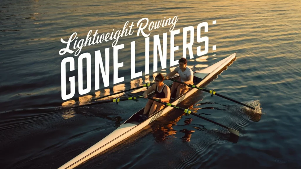 Lightweight Rowing One Liners