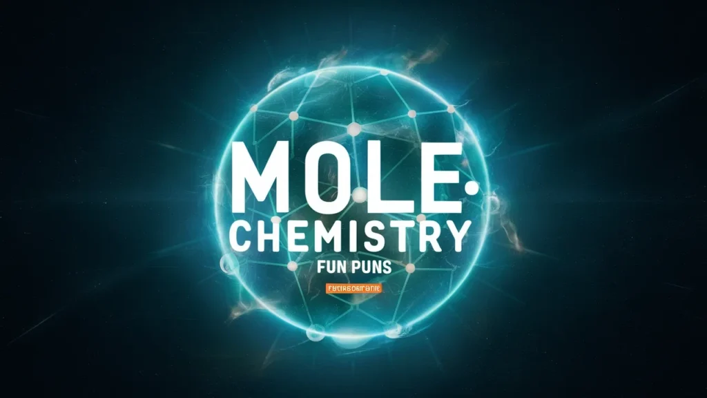 Mole Chemistry Fun Puns