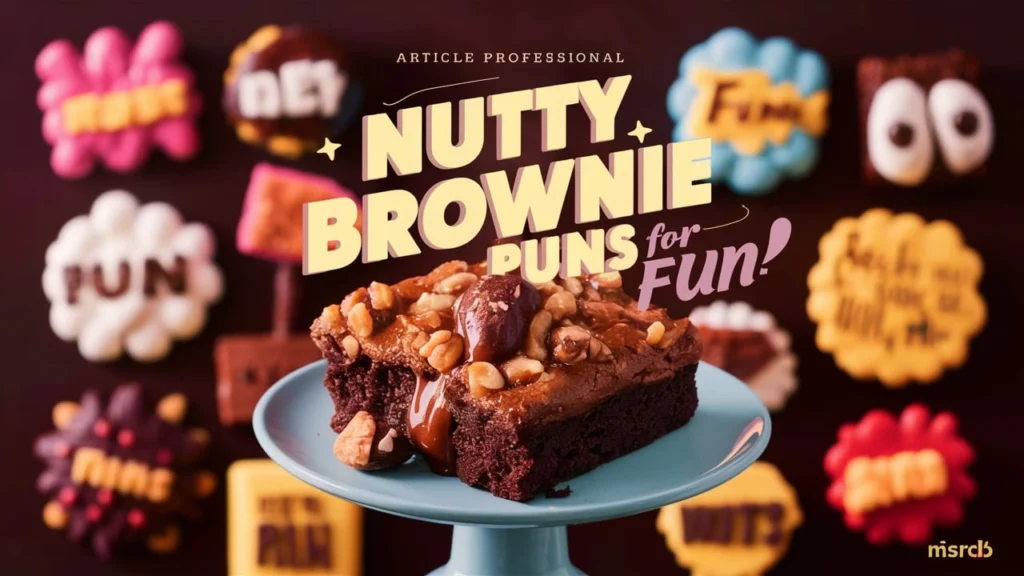 Nutty Brownie Puns for Fun