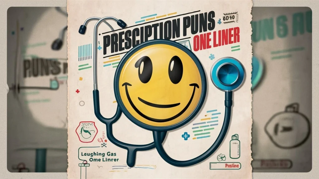 Prescription Puns One Liner