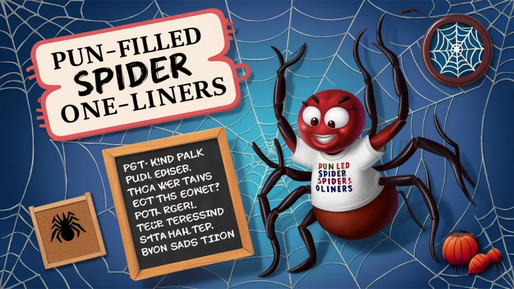 Pun-Filled Spider One-Liners