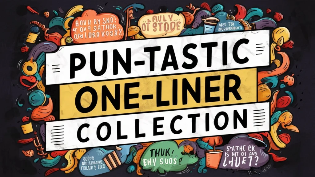 Pun-Tastic One Liner Collection