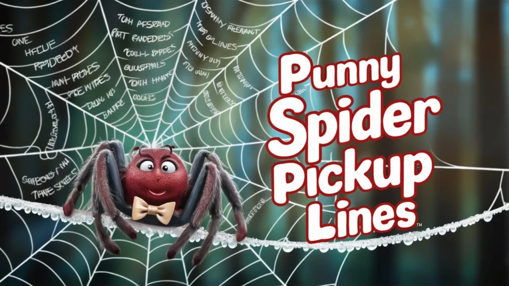 Punny Spider Pickup Lines