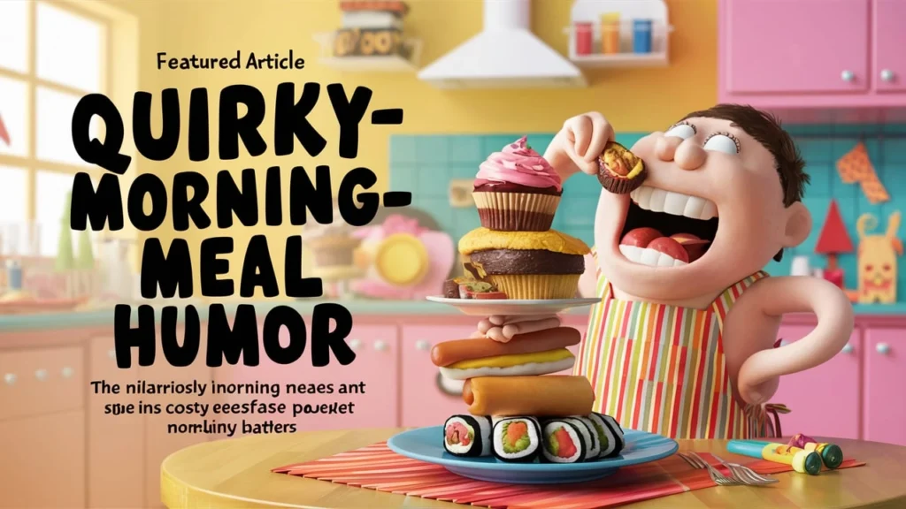 Quirky Morning Meal Humor