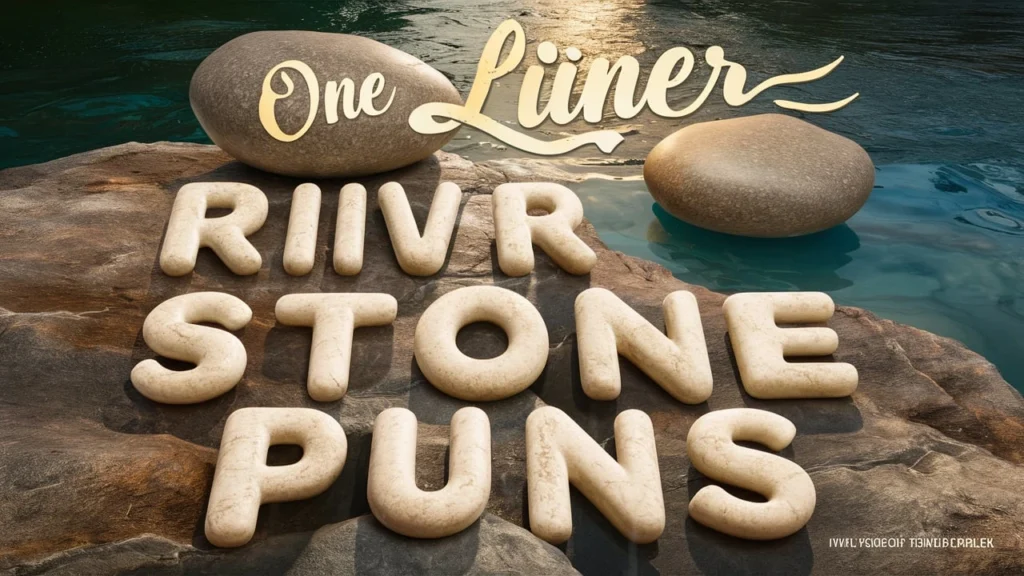 River Stone Puns One Liner