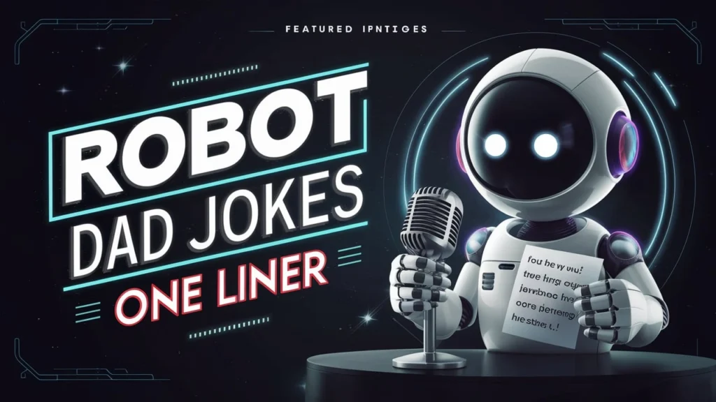 Robot Dad Jokes One Liner
