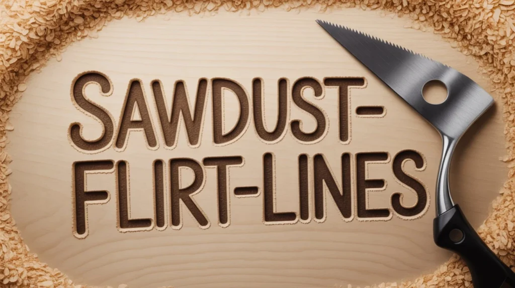 Sawdust Flirt Lines