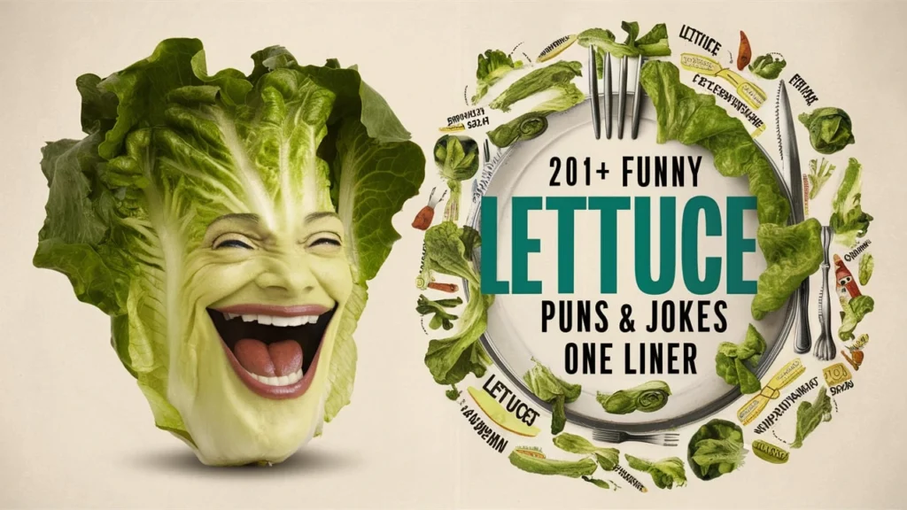 201+ Funny Lettuce Puns Jokes One Liner