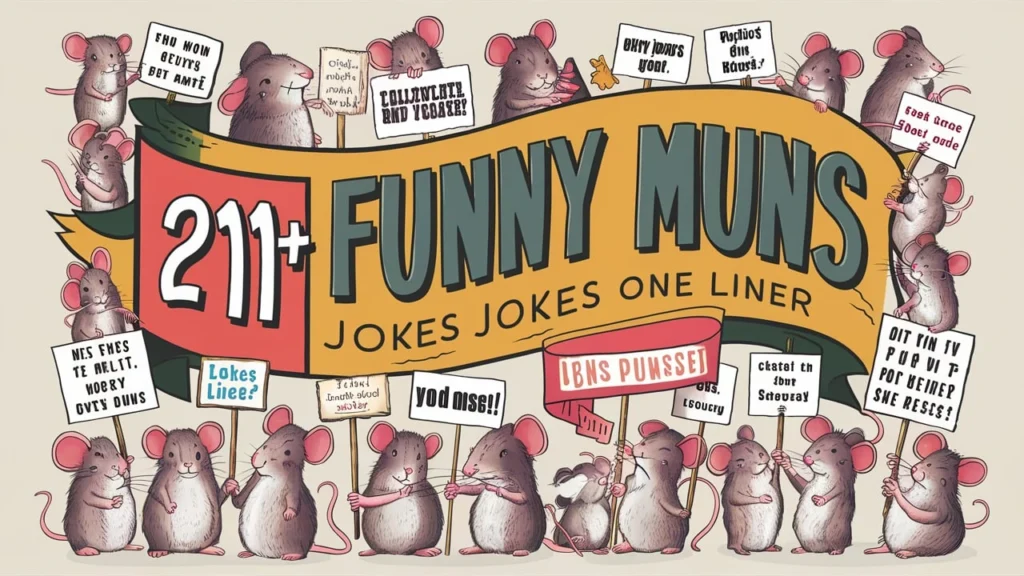 211+ Funny Mouse Puns Jokes One Liner 