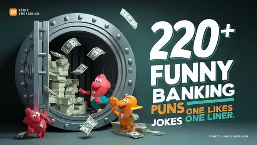 220+Funny Banking Puns Jokes One Liner