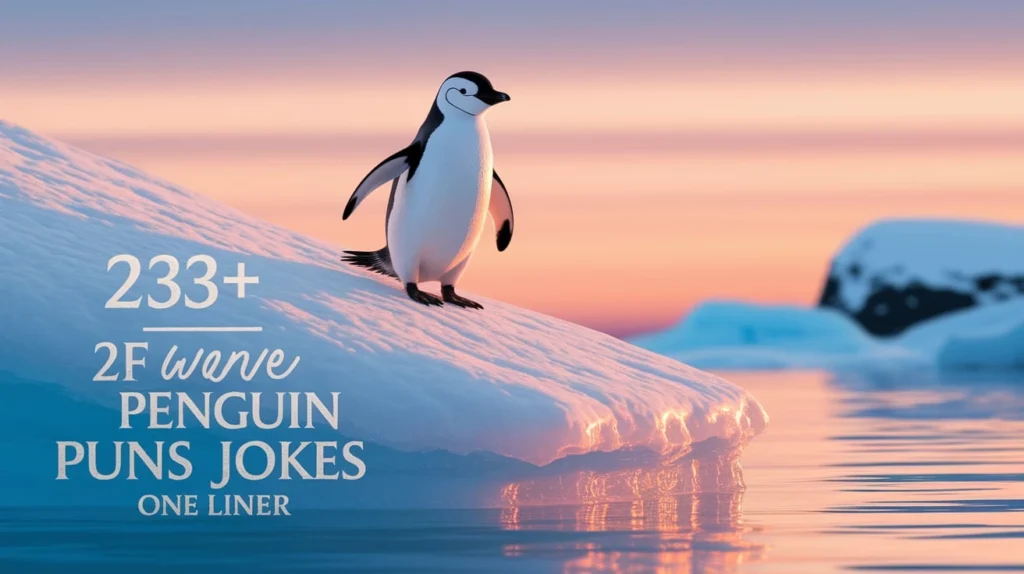 233+ Funny Penguin Puns Jokes One Liner