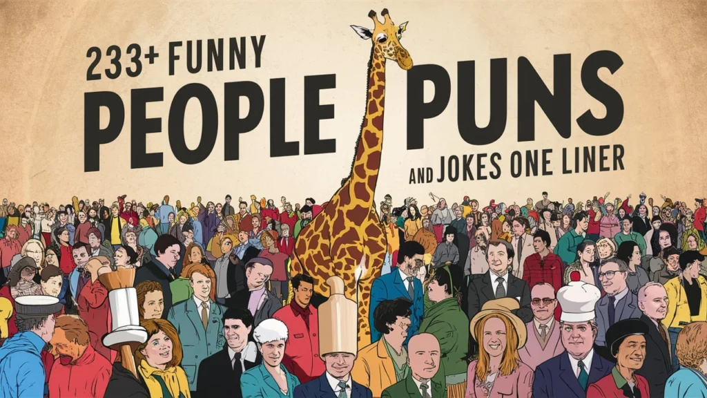 233+ Funny People Puns Jokes One Liner