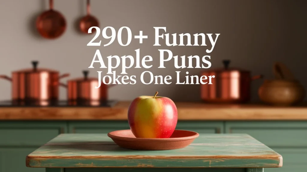 290+ Funny Apple Puns Jokes One Liner