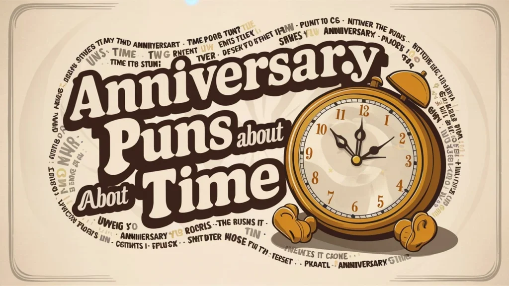 Anniversary Puns About Time