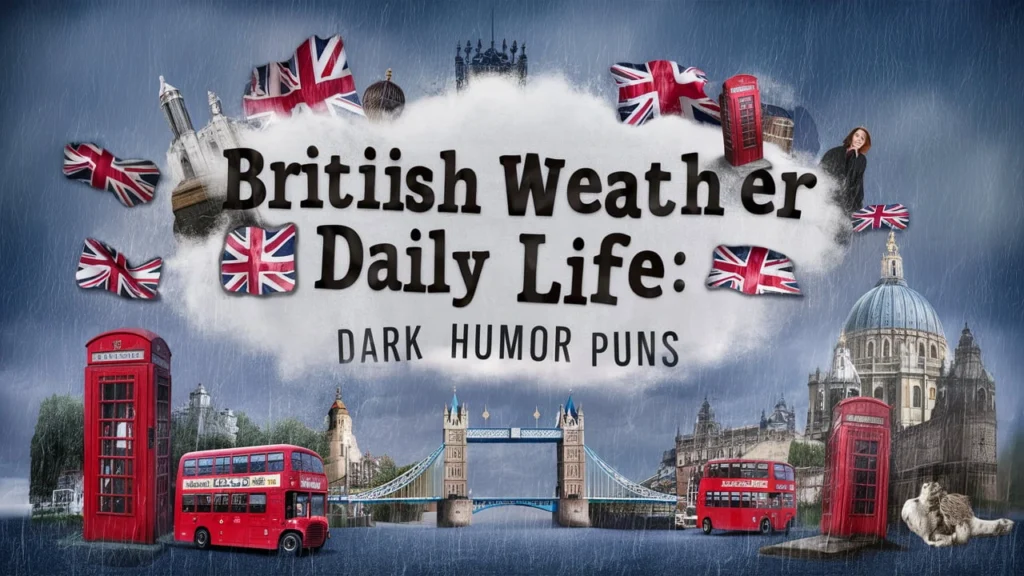 British Weather & Daily Life Dark Humor Puns