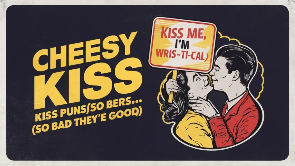 Cheesy Kiss Puns (So Bad They’re Good)