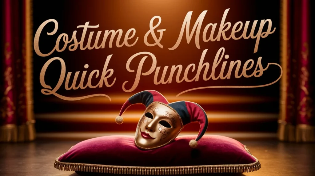 Costume & Makeup Quick Punchlines