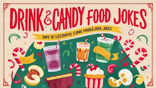 Drink & Candy Cane Food Jokes