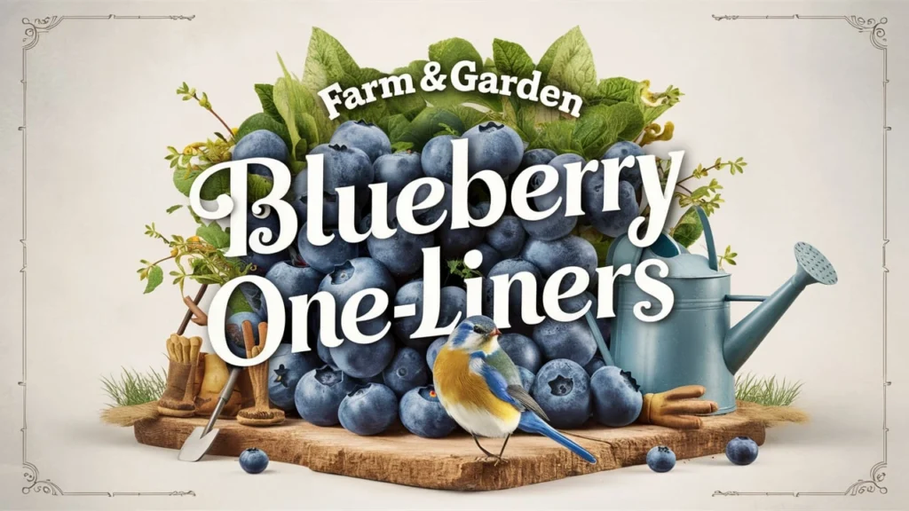 Farm & Garden Blueberry One-Liners