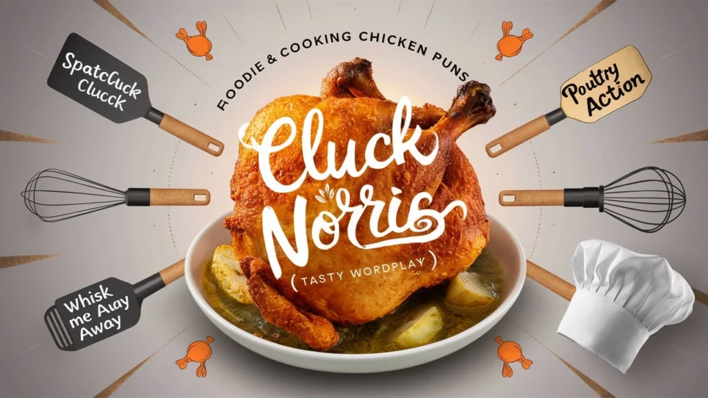 Foodie & Cooking Chicken Puns (tasty wordplay)