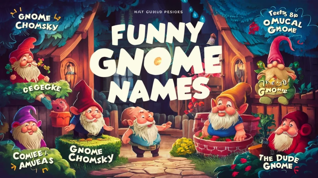 Funny Gnome Names