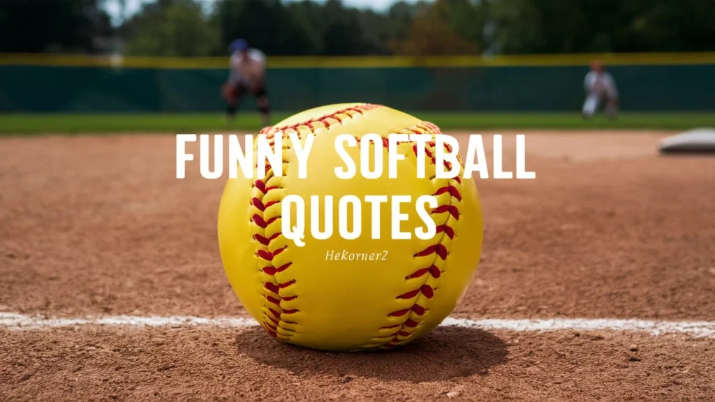 Funny Softball Quotes