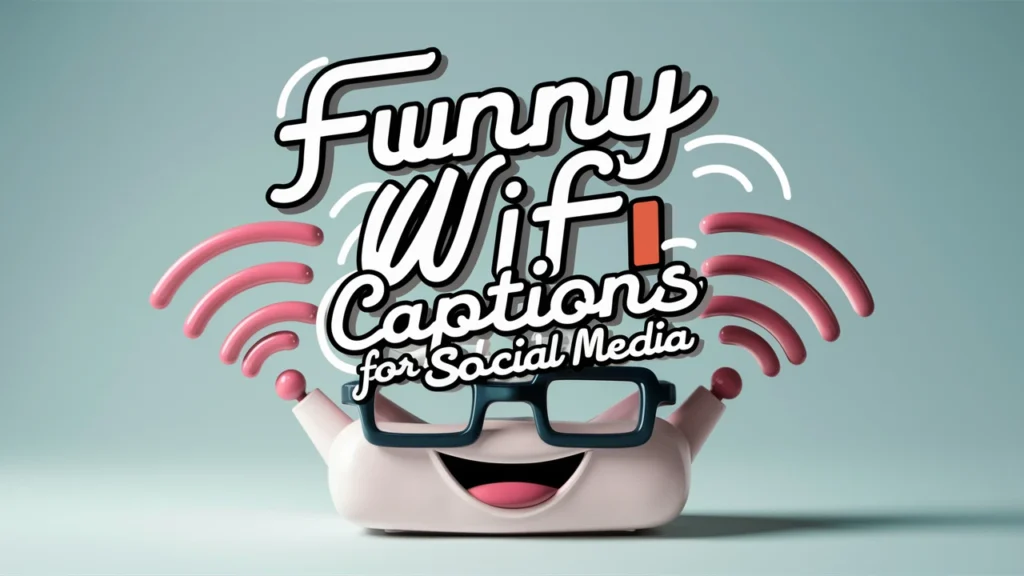 Funny WiFi Captions for Social Media