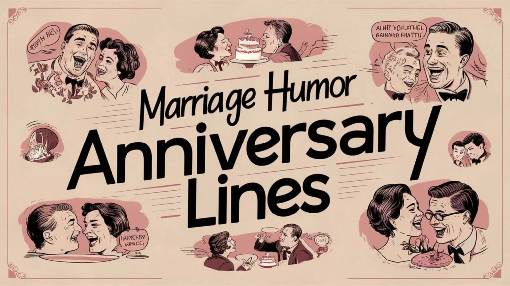 Marriage Humor Anniversary Lines