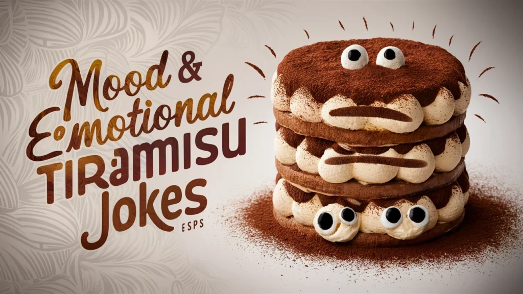 Mood & Emotional Tiramisu Jokes