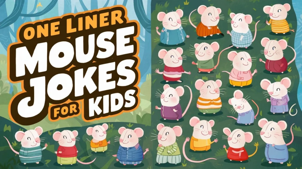 One Liner Mouse Jokes for Kids