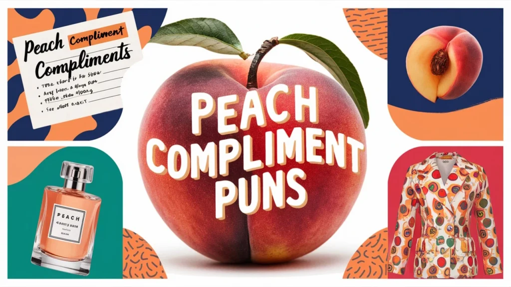 Peach Compliment Puns