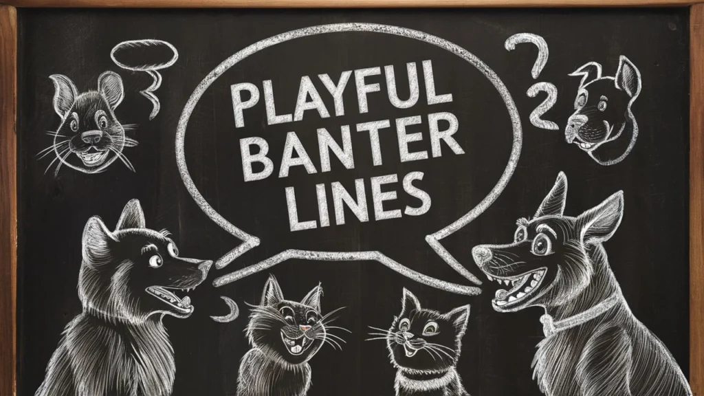 Playful Banter Lines
