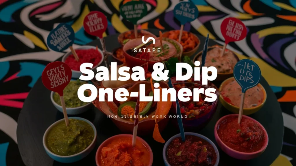 Salsa & Dip One-Liners