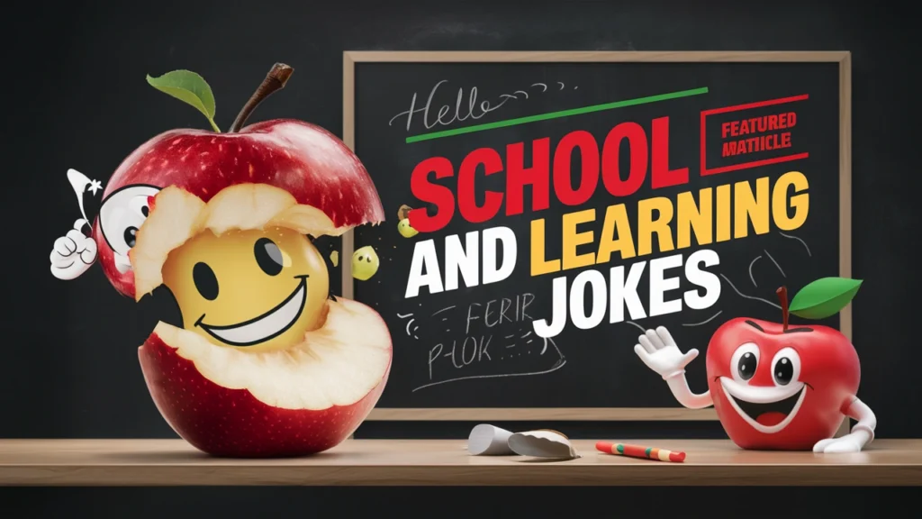 School and Learning Apple Jokes