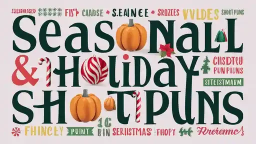 Seasonal & Holiday Short Puns