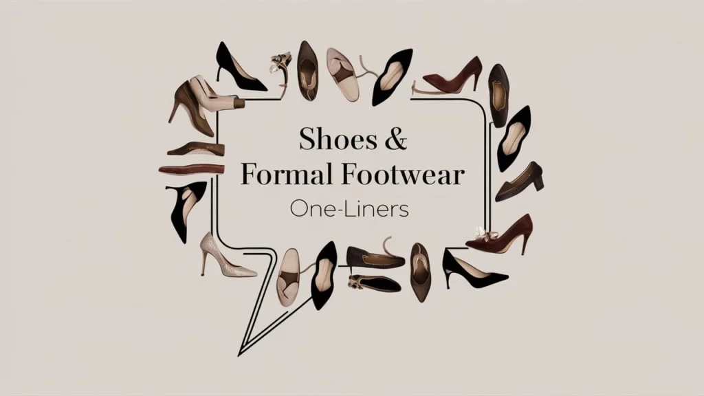 Shoes & Formal Footwear One-Liners