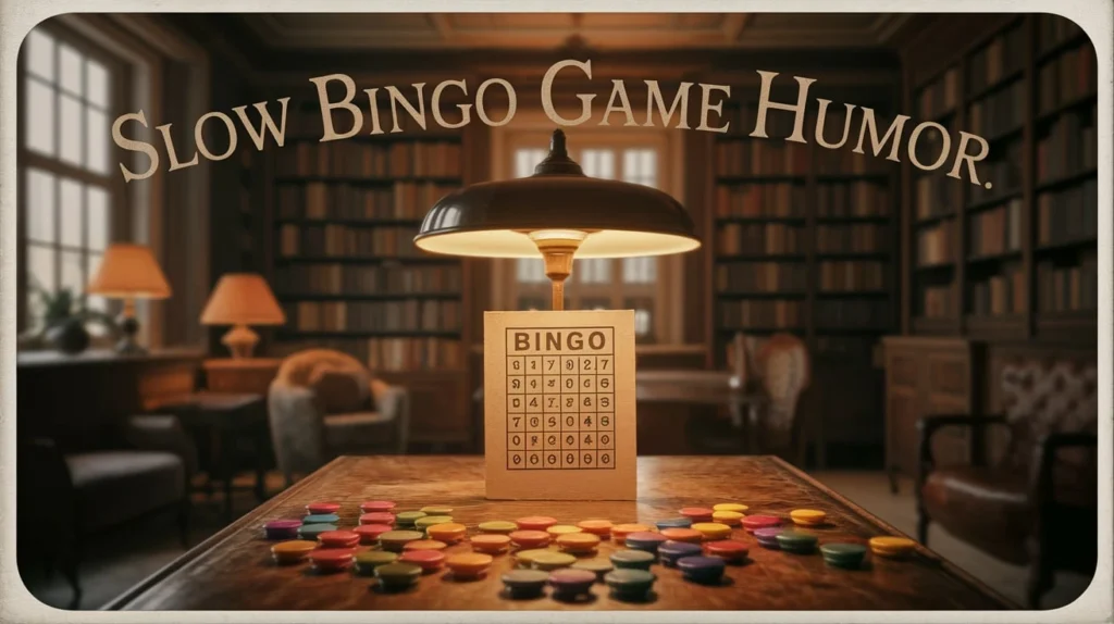 Slow Bingo Game Humor