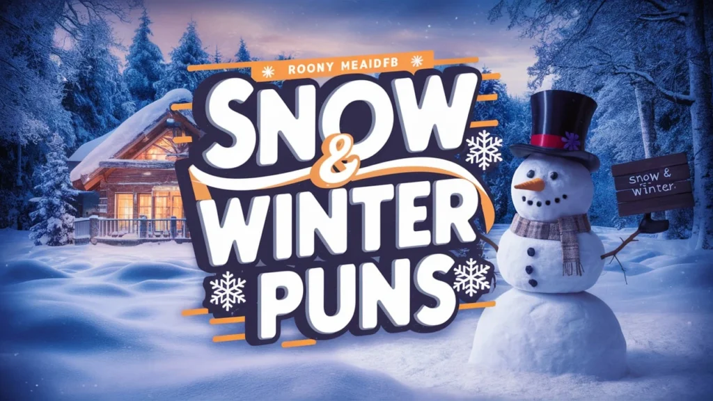 Snow & Winter Puns