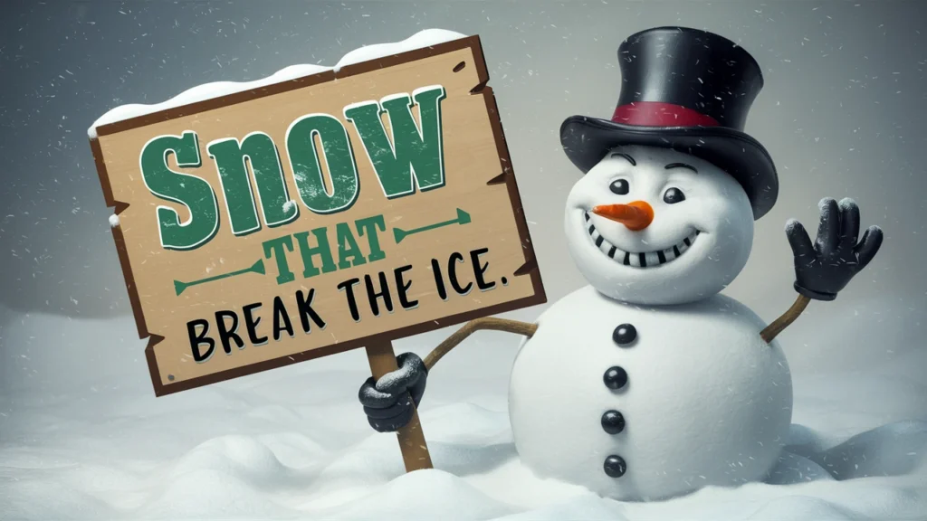 Snow Puns That Break the Ice