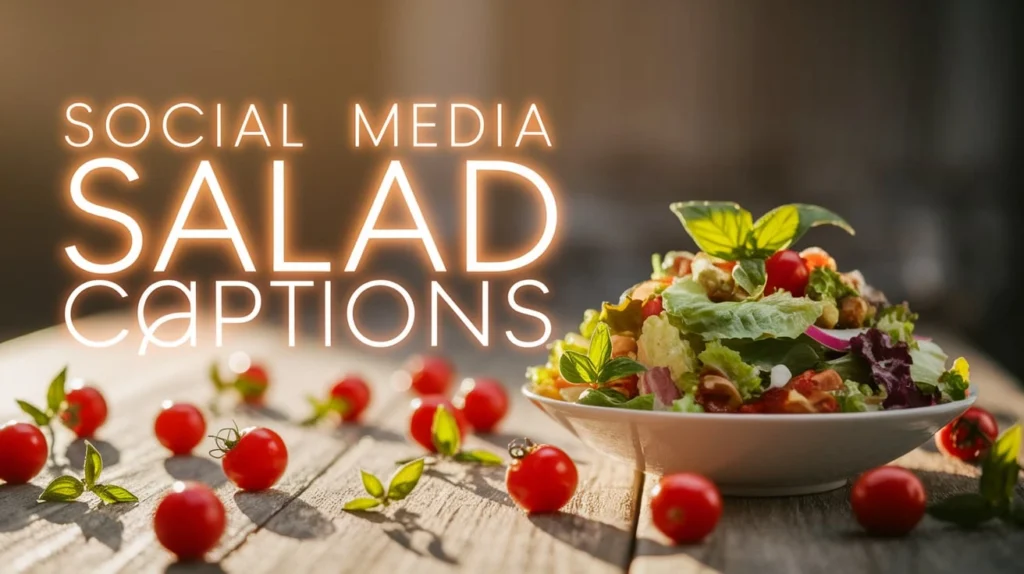 Social Media Salad Captions 
