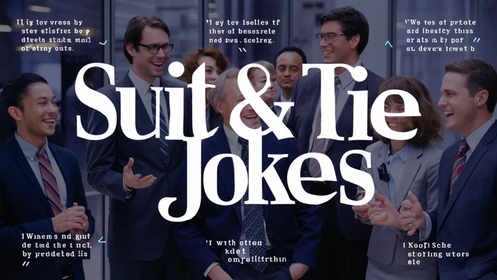 Suit & Tie Jokes