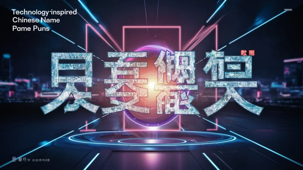 Technology-Inspired Chinese Name Puns