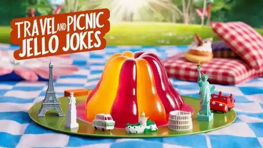 Travel and Picnic Jello Jokes