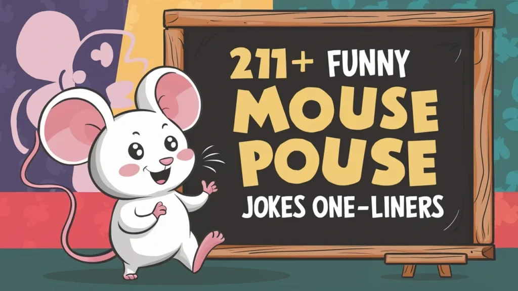 211+ Funny Mouse Puns Jokes One Liner
