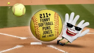 211+ Funny Softball Puns Jokes One Liner 