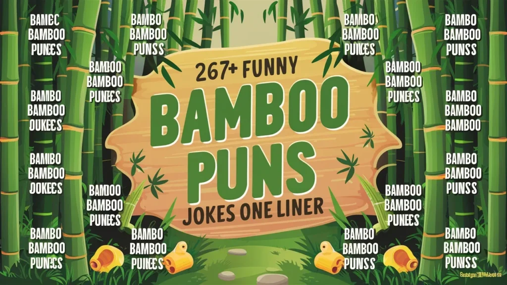 267+ Funny Bamboo Puns Jokes One Liner