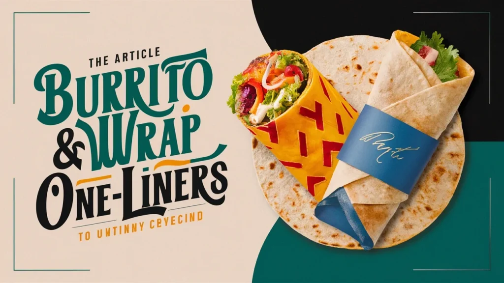 Burrito & Wrap One-Liners